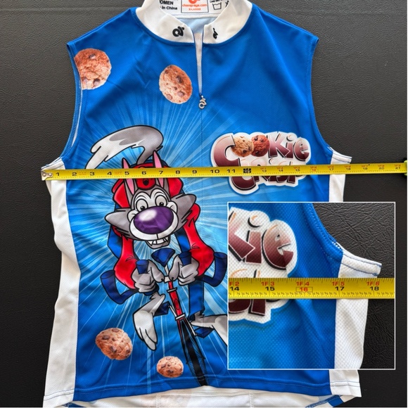 CHAMP-SYS sleeveless cycling jersey . women's XL - Picture 4 of 10